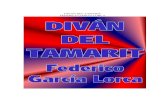Garcia Lorca, Federico - Divan Del Tamarit