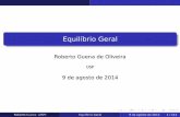 Equilíbrio Geral por Roberto Guena de Oliveira