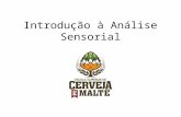 Introducao a Analise Sensorial - AULA 01