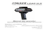 011-0138-01 Stalker LIDAR XLR Operator Manual Rev a E-S