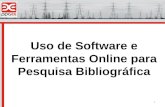 Uso de Software e Ferramentas Online para Pesquisa Bibliográfica