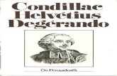Condillac/ Helvétius / Degerando - Coleção Os Pensadores