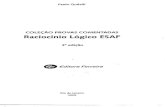 Paulo Quilelli - Racicínio Lógico ESAF Provas Comentadas - 3a Ed. 2009