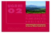 Subsidios Ao Planejamento Ambiental UGRHI-021