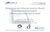 Presentación del trabajo "Alfabetización Informacional en Brasil"