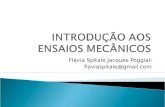 Aula 1- Introducao Aos Ensaios Mecanicos