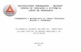 Fundamentos e Metodologia de Lingua Portuguesa Pronto (1)