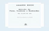 Metodo Amadeu Russo Trompete Trombone Bombardino