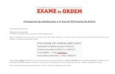 Original Novo Cronograma de Estudos Para a 1 Fase Do XVII Exame de Ordem(1)