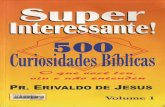 SUPER INTERESSANTE! - 500 Curiosiodades Bíblicas