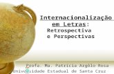 Palestra Internacionalização Em Letras