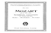 Mozart, Sinfonia Concertante