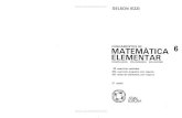 Fundamentos de Matematica Elementar Volume 6 Complexos Polinomios e Equacoes