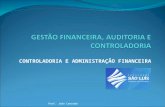 Gestão Financeira Auditoria e Controladoria