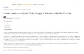 Como Remover o Hao123 Do Google Chrome e Mozilla Firefox