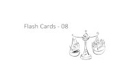 Flash Cards - Bloco 08