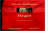 M. HEIDEGGER. Hegel