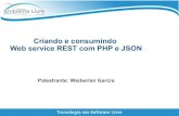 Criando e consumindo web service rest com php e json