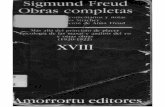 Freud, Sigmund - Obras Completas - Tomo 18 - Amorrortu Editores