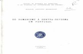 Do Humanismo à Contra-reforma Em Portugal