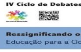 IV Ciclo de Debates OBVIE - EscolaValongo 26fev2015