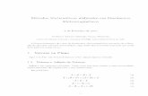 Métodos Matemáticos utilizados em Fenômenos Eletromagnéticos
