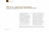 Africa - Oportunidades Para Empresas Brasileiras _Revista Brasileira de Comercio Exterior
