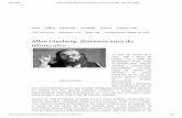 Allen Ginsberg_ Dezessete Anos Do Último Uivo _ Livre Opinião - Ideias Em Debate