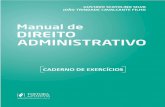 caderno de exercicios Manual de Direito Adm..pdf