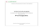 Programa de Português - Profissional