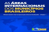 Confederação Nacional de Municípios (CNM). as Áreas Internacionais Dos Municípios Brasileiros (2011)