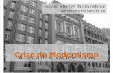 HTXX 7 Crise Do Modernismo