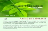Apresentamos a nova ISO/DIS 14001:2015 de Gestão Ambiental