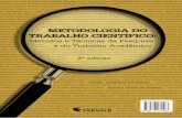 E-book Metodologia Do Trabalho Cientifico