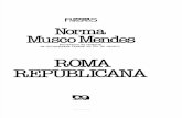Mendes, Norma Musco - Roma Republicana