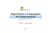 Algoritmos e Linguagem -1