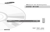 SAMSUNG Manual Do Usuario Dvd-r130