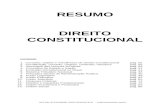 Resumão Direito constitucional, direito, constitucional
