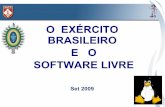 o Exercito Brasileiro e o Software Livre
