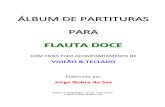 Album de Partituras Para Flauta Doce 2011 Jorge Nobre