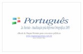 Mapas Mentais de português para concursos