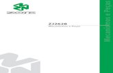 manual de peças mZOJE ZJ-2628-1