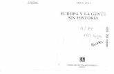 Wolf e r 1982 Europa y La Gente Sin Historia