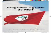 Cartilha Programa agrário do MST