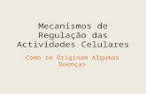 Aula Mecanismos de Regulação das actividades celulare 2013