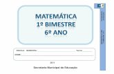 Matemática 6º ano 2011-1