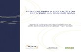 Estudos Para A Licitação Da Expansão Da Transmissão Referentes ao A-5 de 2011