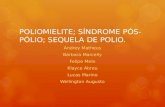 Polimielite,Sindrome pós – polio, sequelas de polio