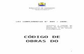 Código de obras Lei complementar n° 009_2008