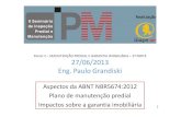 Manutenção Predial e Garantia Imobiliária - Paulo Grandiski
